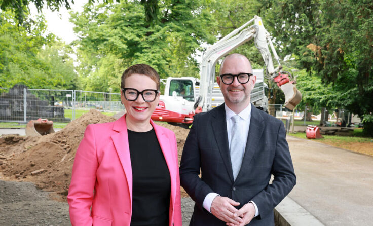 Bürgermeister Dietmar Prammer und Stadträtin Eva Schobesberger (Foto: Stadt Linz)