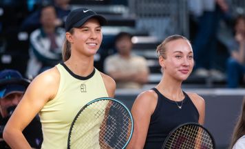 Ladies Linz: Tagger/Potapova scheitern knapp, Stephens fixiert Duell mit Andreeva