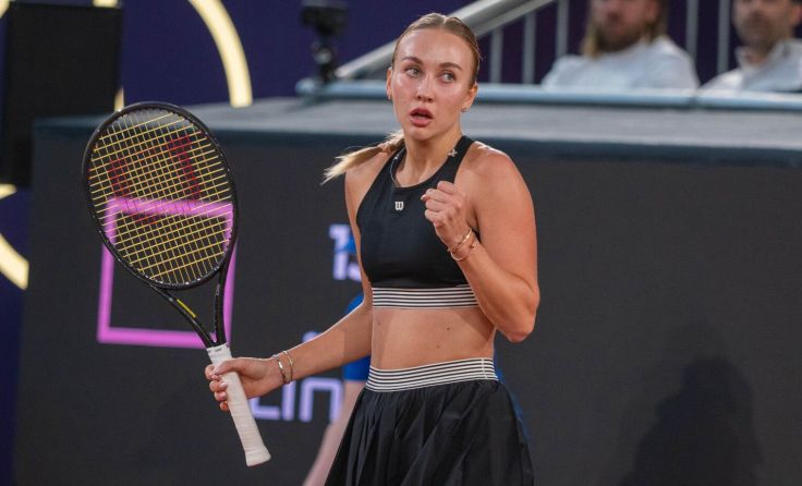 Anastasia Potapova fixiert rein österreichisches Viertelfinalduell mit Lilli Tagger; Foto: gerd2709