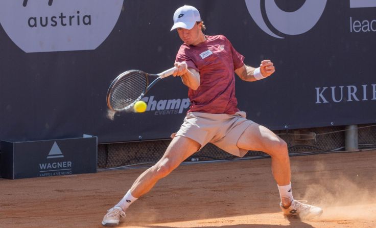Lukas Neumayer zog im Semifinale gegen Roman Safiullin den Kürzeren; Foto: gerd2709