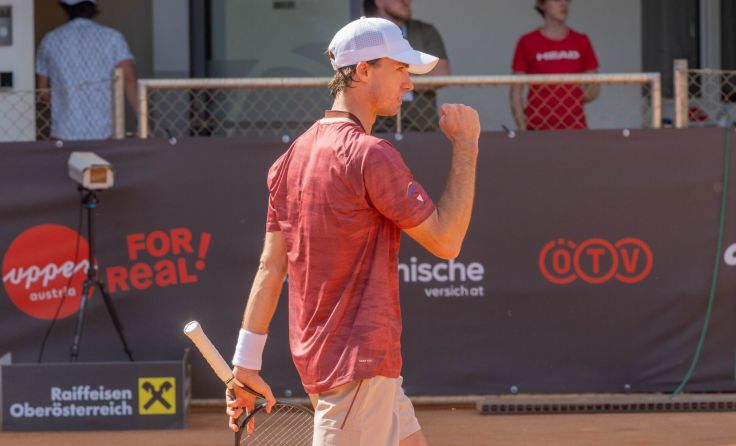 Lukas Neumayer gewinnt seinen zweiten Challenger-Titel; Foto: gerd2709