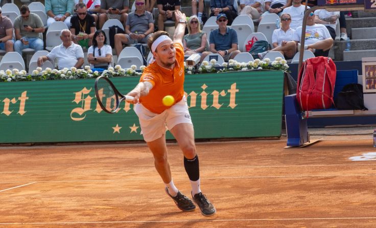 Alexander Bublik steht wie im Vorjahr im Semifinale von Kitzbühel; Foto: gerd2709
