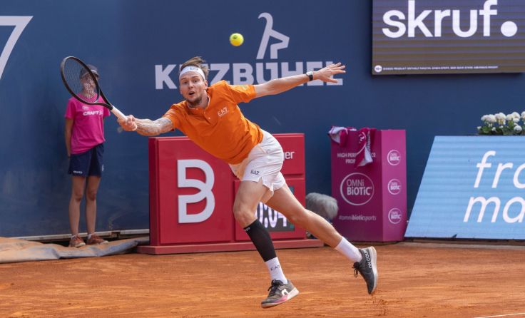 Alexander Bublik steht erneut im Finale von Kitzbühel; Foto: gerd2709