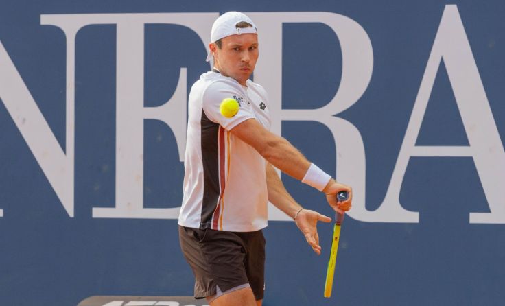 Lucas Miedler feierte am Samstag seinen dritten Sieg im Doppel in Kitzbühel; Foto: gerd2709