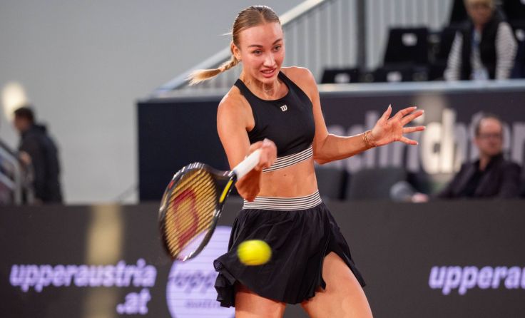 Anastasia Potapova besiegt die siebenfache Grand-Slam-Siegerin Venus Williams; Foto: gerd2709