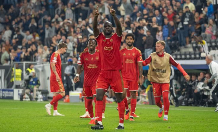 Samuel Adeniran jubelt über seinen zweiten Treffer; Foto: gerd2709