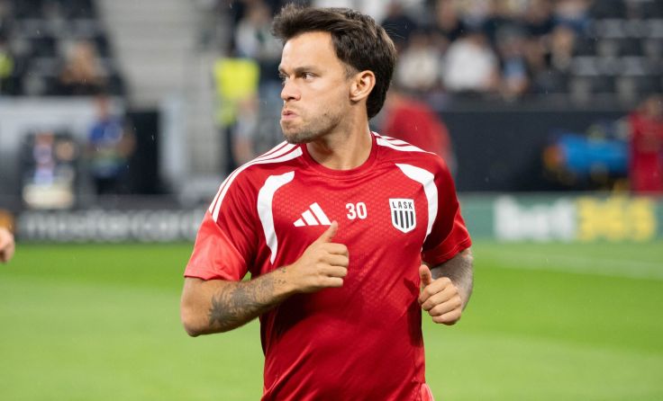 LASK-Kapitän Sascha Horvath sorgte für den 6:1-Endstand; Foto: gerd2709