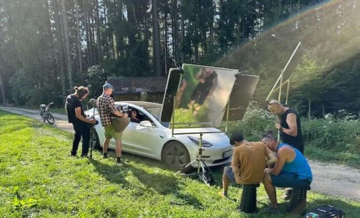 Ein Drehtag. (Foto: Mühlviertler Movie Maker)