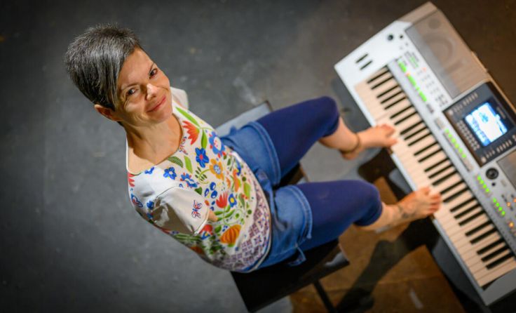Musikerin Liz Müller stellt sich gerne neuen Herausforderungen. (Foto: Wolfgang Simlinger)