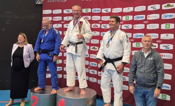 Christian Reischl (Bildmitte) erkämpfte seinen 6. Staatsmeistertitel. (Foto: Askö Luftenberg)