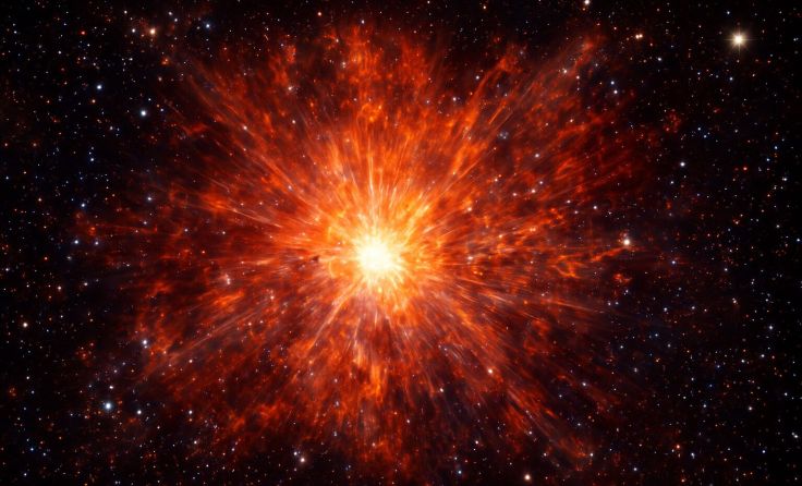 Supernova (Symbolbild); Foto: KI-generiert