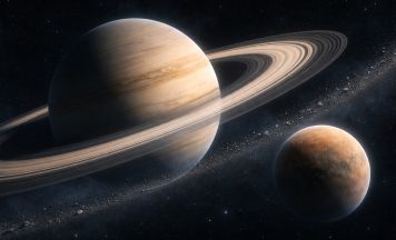 Studie erklärt Saturn System mit Kollision zweier Monde