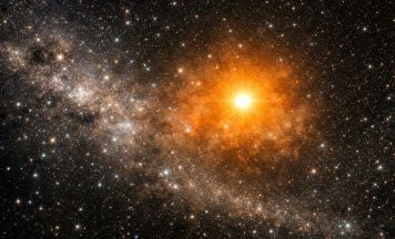 Riesenstern mit 1540-fachen Radius der Sonne wechselt die Farbe und wird zum seltenen Hyperriesen