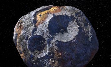 Asteroid 16 Psyche: Große Krater sollen Aufbau des Metallkörpers verraten