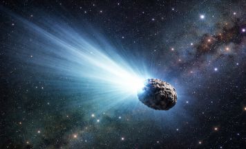 Hubble Weltraumteleskop weist Umkehr der Drehung bei kleinem Kometen nach