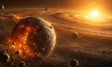 Forscher finden Spur eines riesigen frühen Planeten