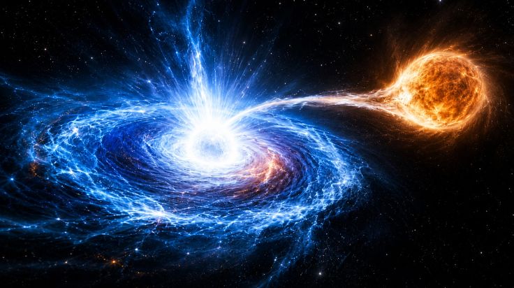Sterbendes Doppelsternsystem mit bisherigen Theorien nicht vereinbar