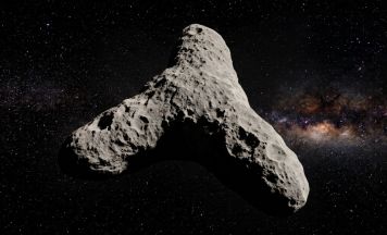Asteroid Nysa zeigt erstmals dreilappige Struktur