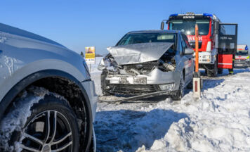 Kind (4) nach Verkehrsunfall in Enns ins Krankenhaus gebracht