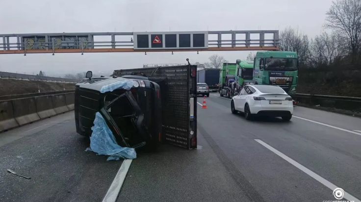Festnahme bei Unfall auf der A1