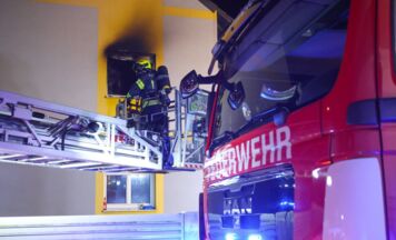 Zimmerbrand in Traun