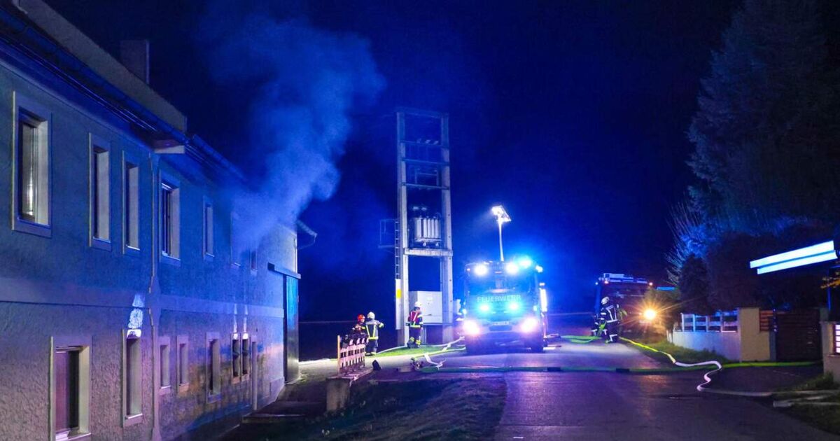 Firefighters Extinguish Nighttime Boiler Room Fire in a Residential ...