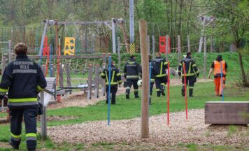 Verirrte Rehe lösen Feuerwehreinsätze in Wels aus