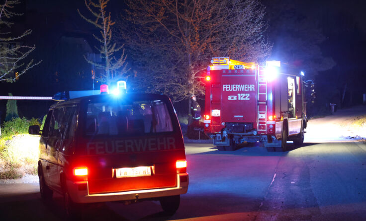 Die Feuerwehr hatte vor Ort nicht mehr viel zu tun. (Foto: laumat/Matthias Lauber)