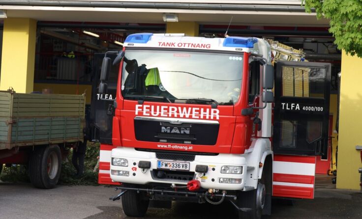 Feuerwehrauto der Feuerwehr Ottnang (Fotocredit: laumat/Matthias Lauber)