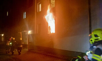 63-Jähriger nach Brand in Steyr schwer verletzt nach Graz geflogen