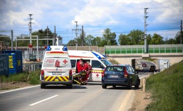 Zwei Verletzte bei Kreuzungsunfall in Marchtrenk