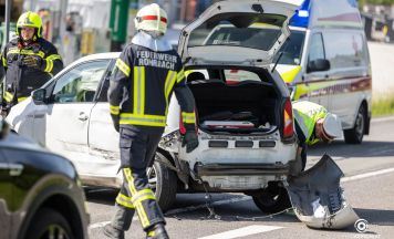 Fünf Leichtverletzte nach zwei Unfällen auf der B127 bei Rohrbach-Berg