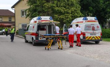 Zwei Arbeiter bei Unfall in Wels-Vogelweide schwer verletzt