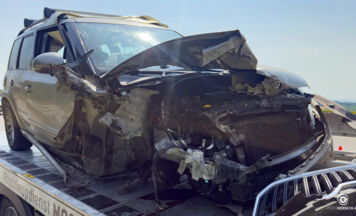 Verkehrsunfall auf der A1 bei Pucking: Eine Person verletzt