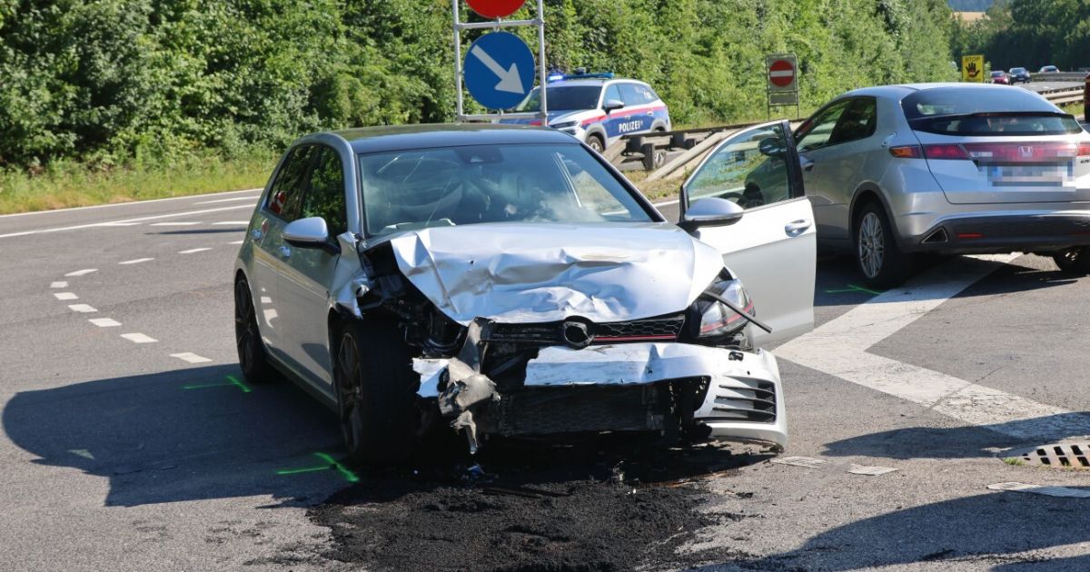 Serious accident at the intersection with the Innkreis motorway in Pichl ...