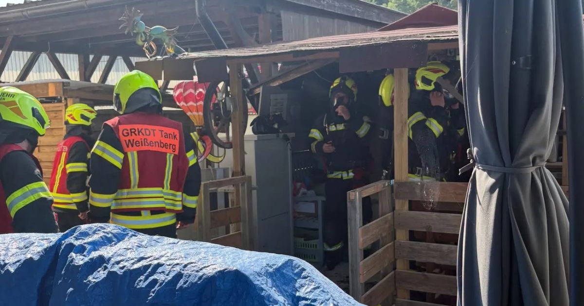 Fire in Garden Shed in St. Marien Quickly Extinguished