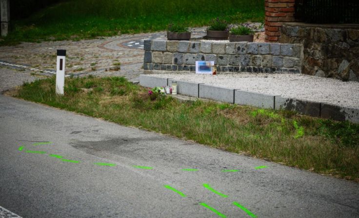 Die Unfallstelle (Foto: Pressefoto Scharinger/Daniel Scharinger)