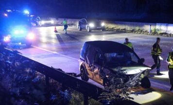 Schwerer Unfall auf A1: Kleintransporter überschlagen – Aufräumarbeiten bei Sipbachzell