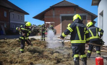 Kleiner Brand auf Bauernhof in Thalheim bei Wels: Keine Verletzten