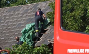 Brand an Schuppen in Prambachkirchen
