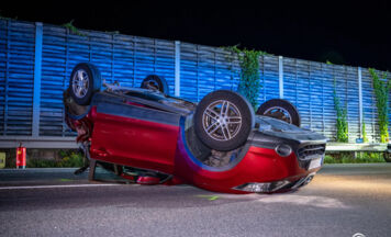 Schwerer Verkehrsunfall auf der B3 in Mauthausen
