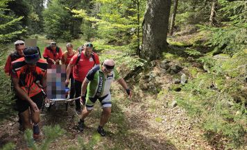 Suchaktion nach verirrten Wanderinnen im Böhmerwald