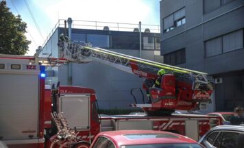 Brand in Lüftungsanlage: Zwei Feuerwehren in Marchtrenk im Einsatz