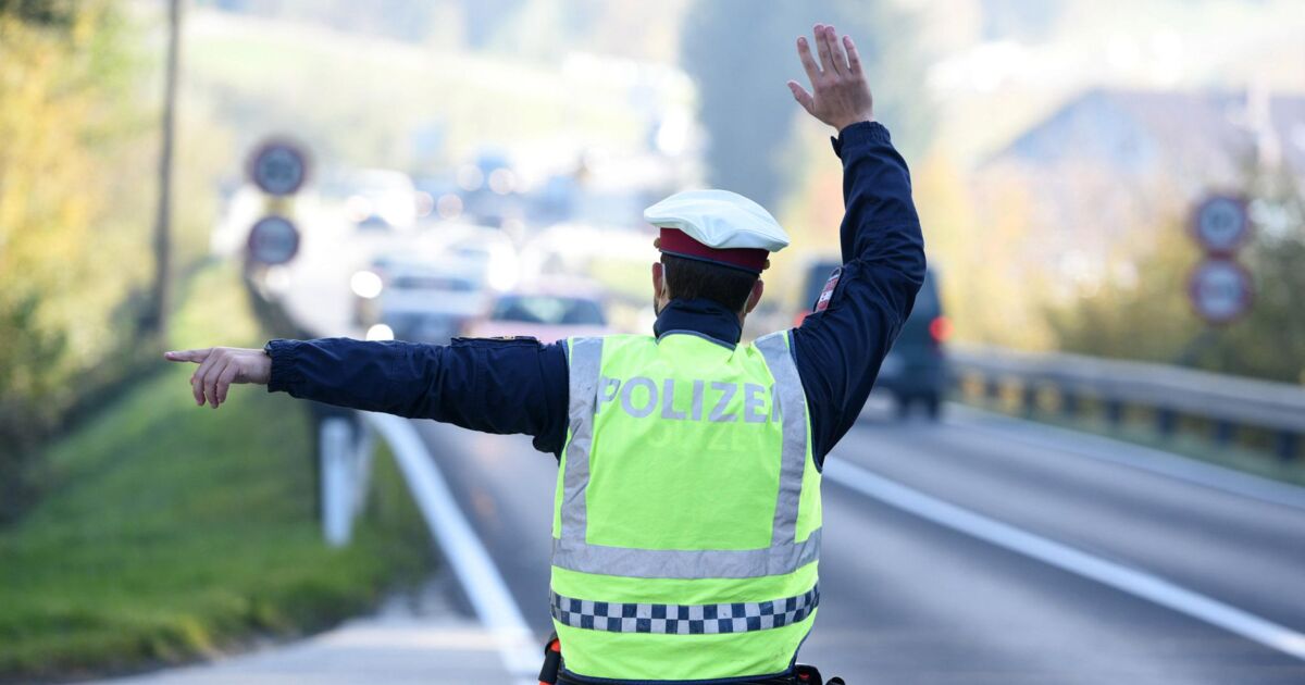 Verkehrskontrolle in Grieskirchen: Sieben Kennzeichen abgenommen