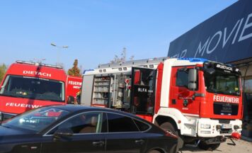Feuerwehreinsatz im Kino in Dietach