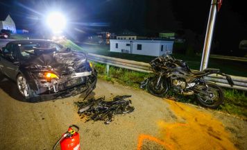 Drei Verletzte bei Unfall in Ranshofen