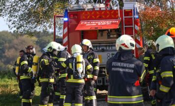 Zwei Leichtverletzte bei Brand in Prambachkirchen