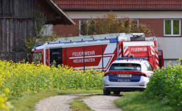 Kleiner Brand in landwirtschaftlichem Gebäude in Piberbach