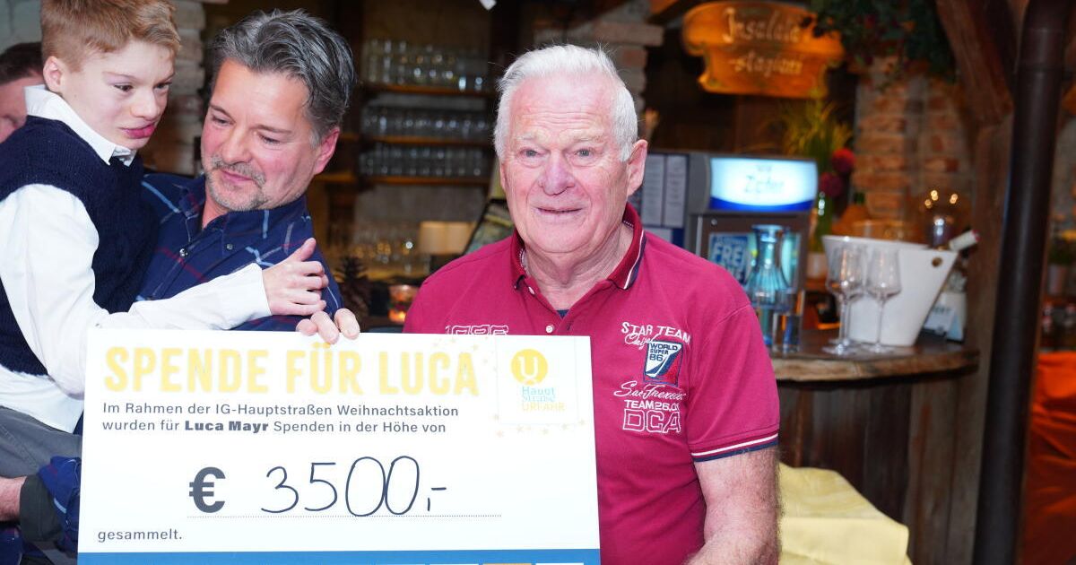 Successful fundraising campaign for Luca