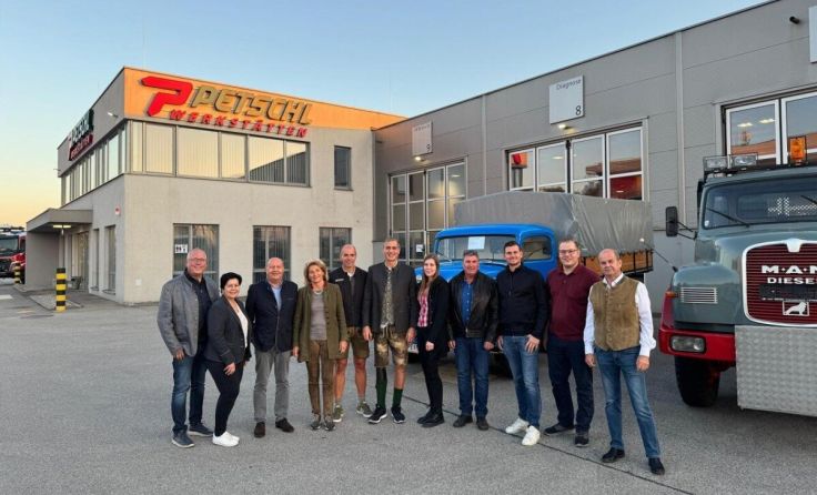 Die Firma Petschl Werkstätte öffnete ihre Türen für ein zünftiges Oktoberfest. (Foto: privat)